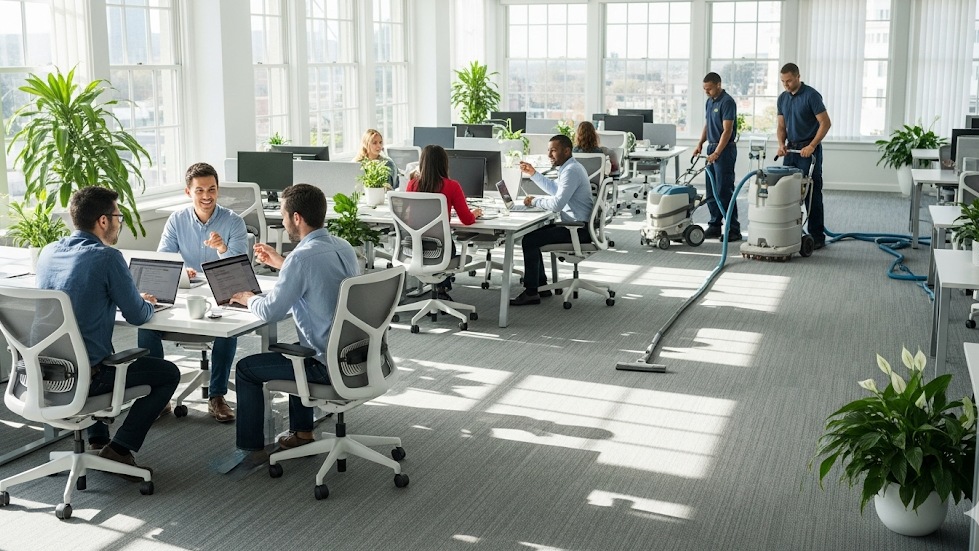 How Do Commercial Carpet Cleaning Services Improve Workplace Productivity?