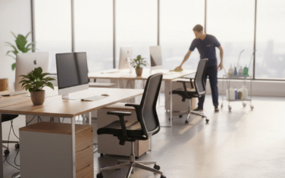 The Secret to a Productive Workspace? Consistent Commercial Cleaning Services